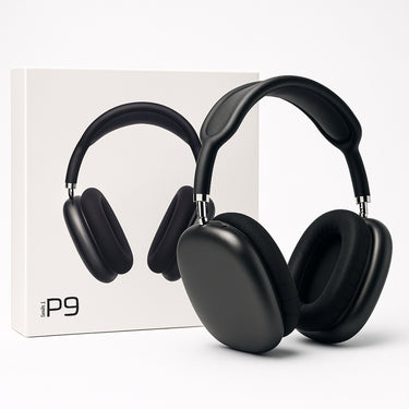 P9 Wireless Bluetooth Headphones with Mic – Deep Bass, Long Battery & Comfortable Fit